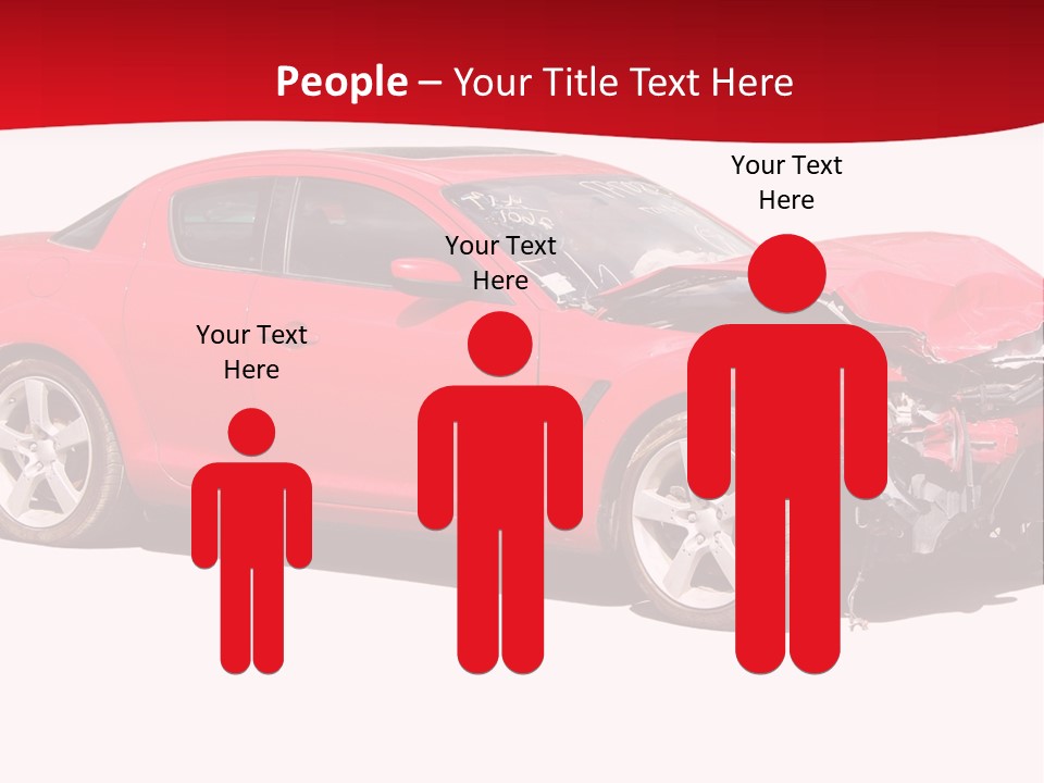 Auto Wreck PowerPoint Template