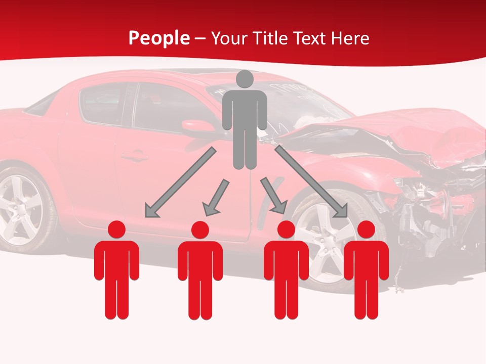 Auto Wreck PowerPoint Template