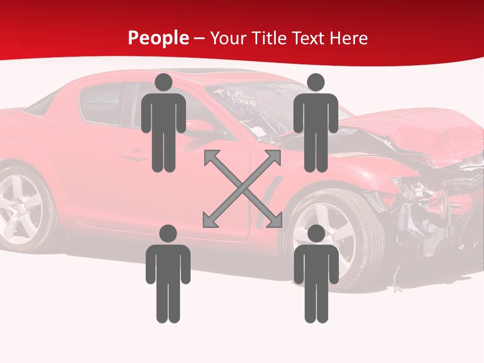 Auto Wreck PowerPoint Template