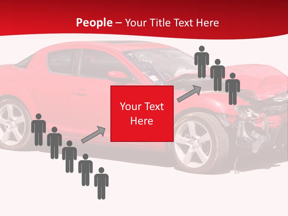 Auto Wreck PowerPoint Template