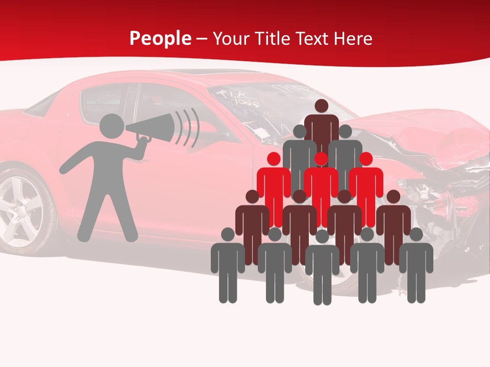 Auto Wreck PowerPoint Template