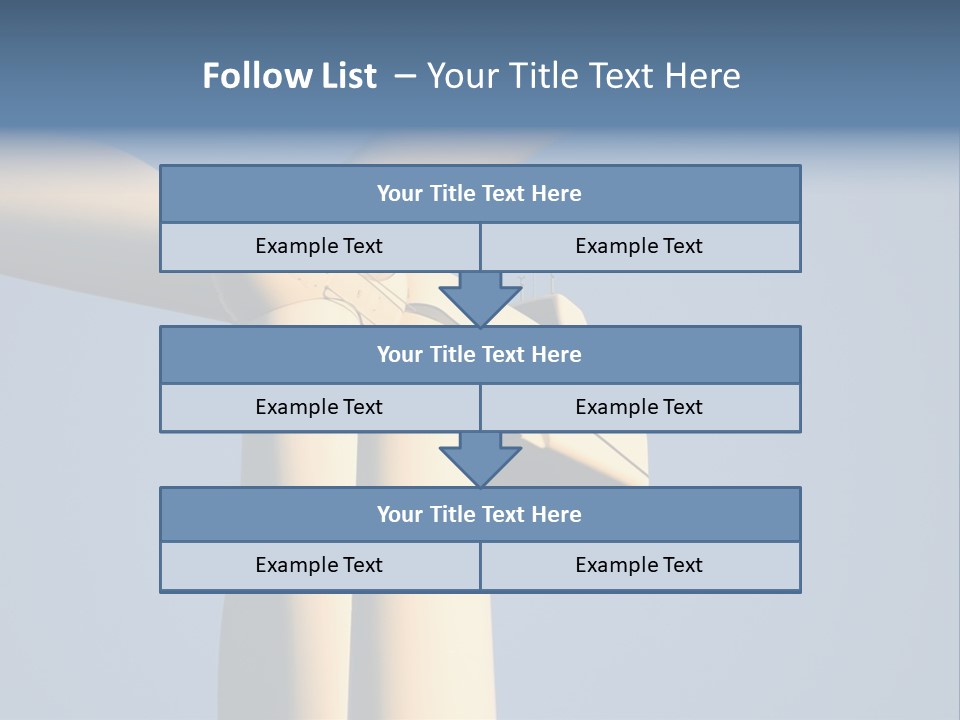 Closeup Wind Generator On A Wind Farm. Generators Are Held 100Metres (300Feet) Above The Ground And Each Blade Is 30Metres (100Feet) Long PowerPoint Template