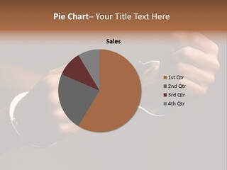 Handcuffs - Symbol For Crime PowerPoint Template