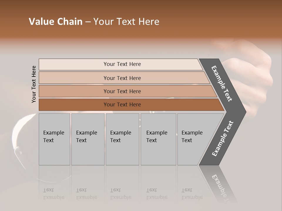 Handcuffs - Symbol For Crime PowerPoint Template