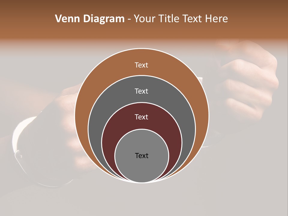 Handcuffs - Symbol For Crime PowerPoint Template
