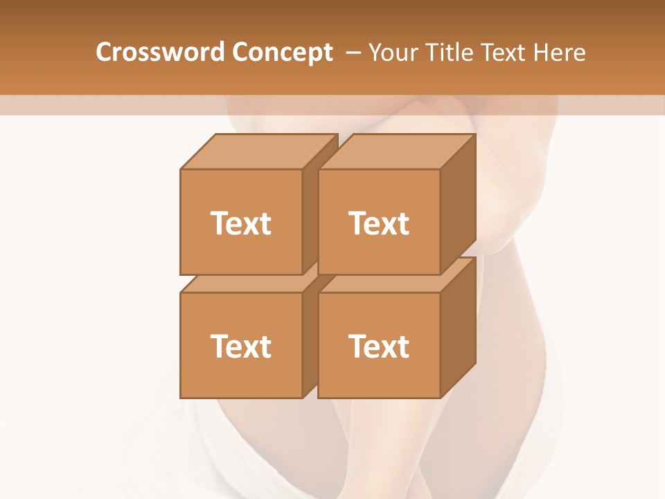 Portrait Of Beautiful Woman Before Spa Treatment PowerPoint Template