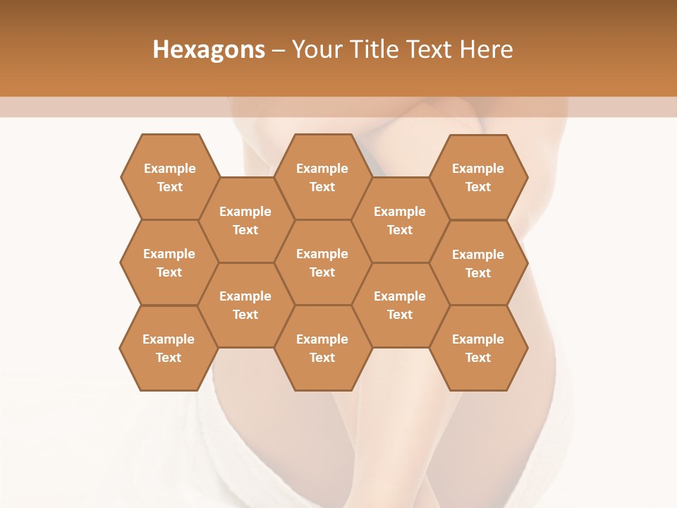 Portrait Of Beautiful Woman Before Spa Treatment PowerPoint Template