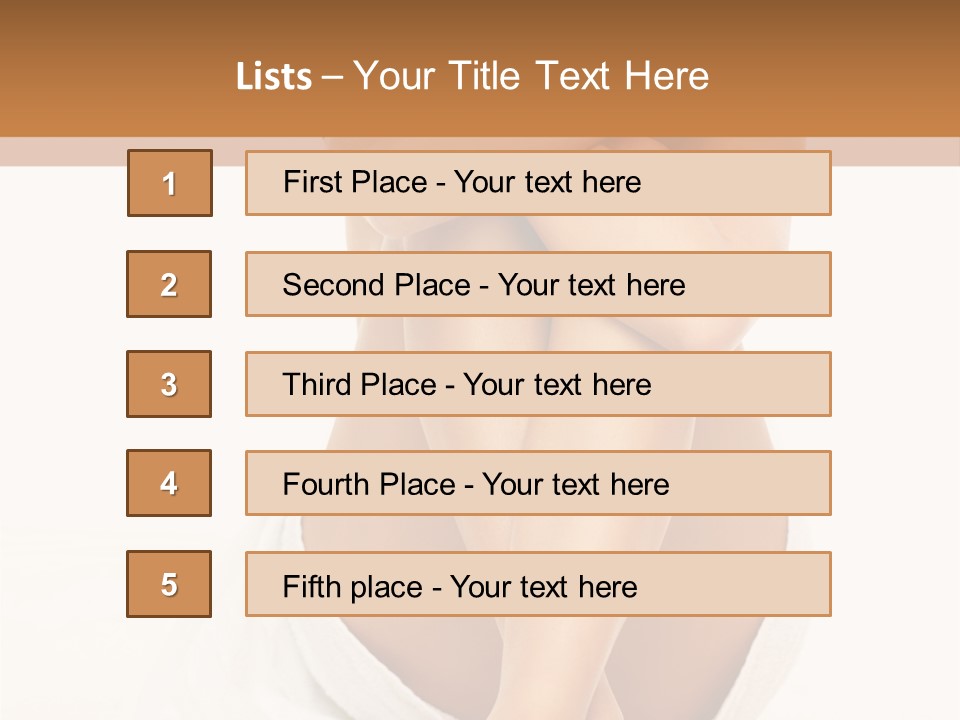 Portrait Of Beautiful Woman Before Spa Treatment PowerPoint Template