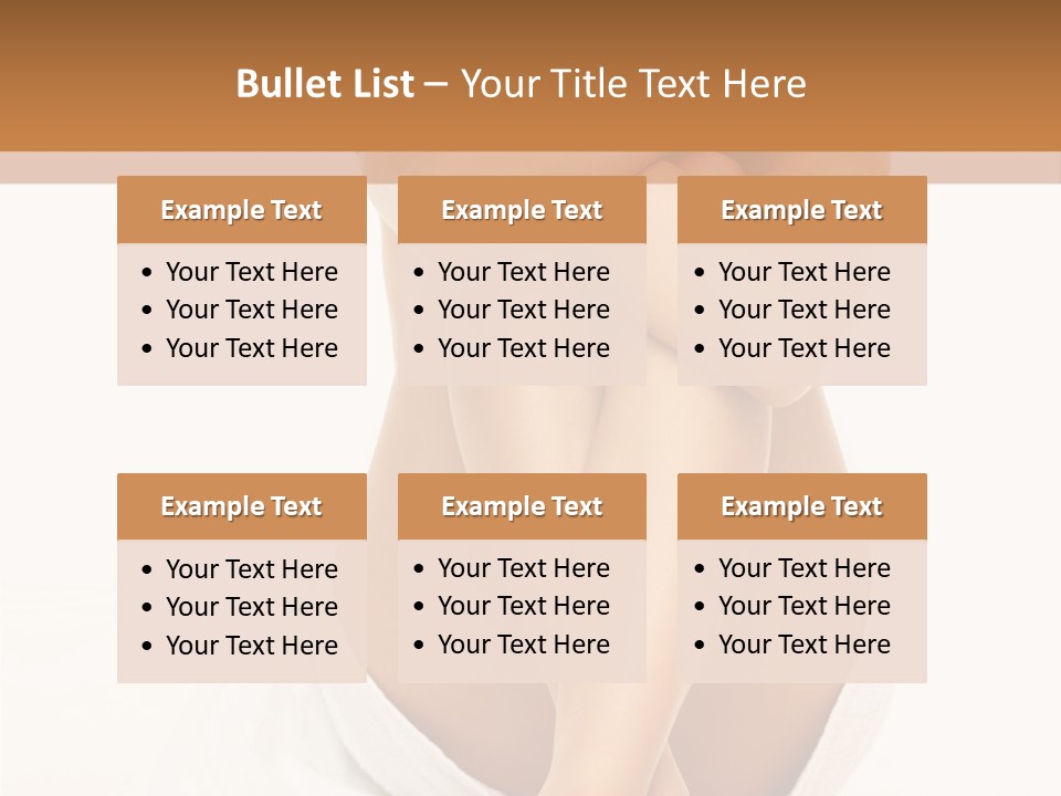 Portrait Of Beautiful Woman Before Spa Treatment PowerPoint Template