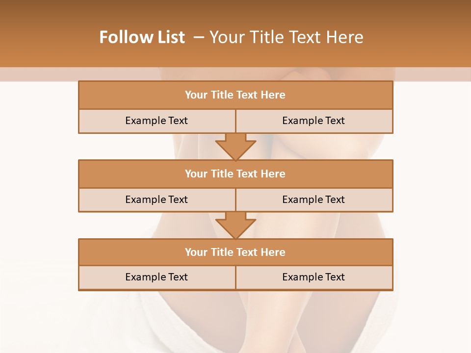 Portrait Of Beautiful Woman Before Spa Treatment PowerPoint Template