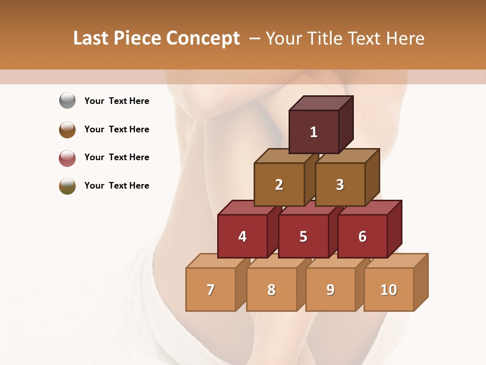 Portrait Of Beautiful Woman Before Spa Treatment PowerPoint Template