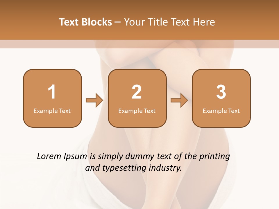 Portrait Of Beautiful Woman Before Spa Treatment PowerPoint Template