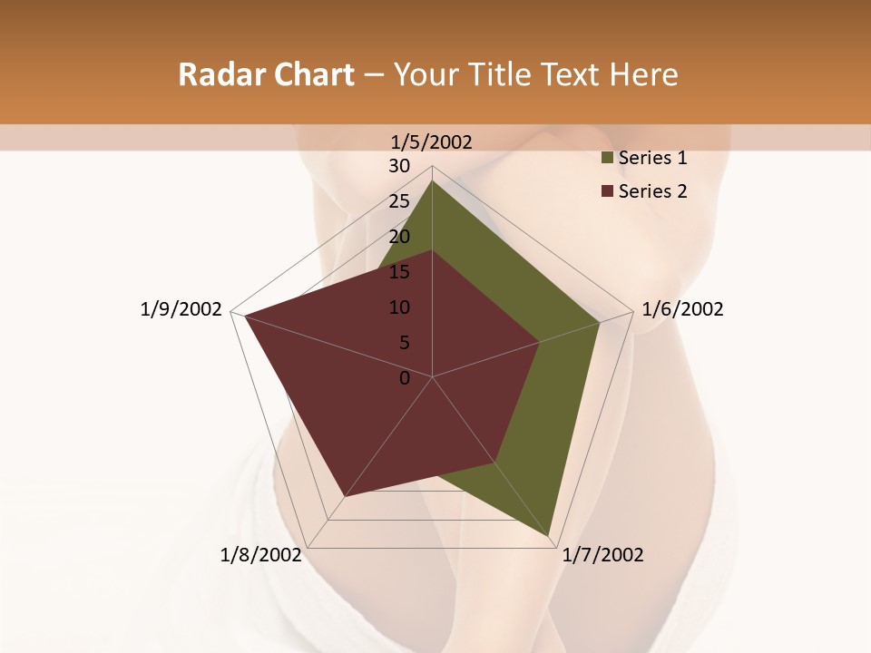 Portrait Of Beautiful Woman Before Spa Treatment PowerPoint Template