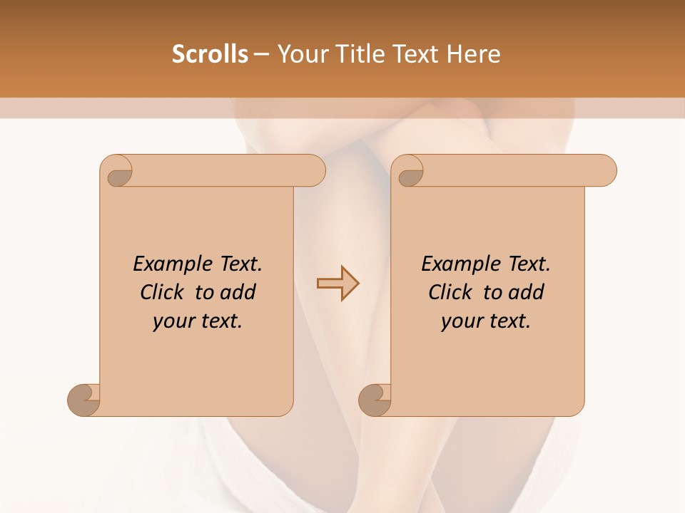 Portrait Of Beautiful Woman Before Spa Treatment PowerPoint Template