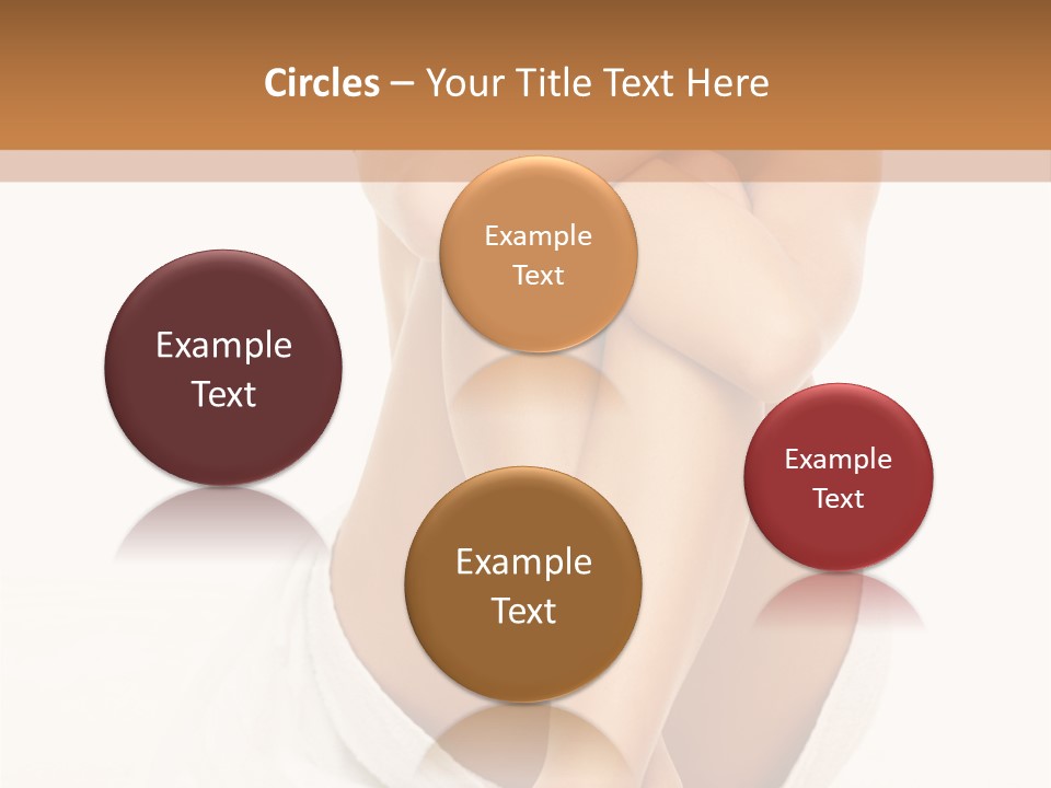 Portrait Of Beautiful Woman Before Spa Treatment PowerPoint Template