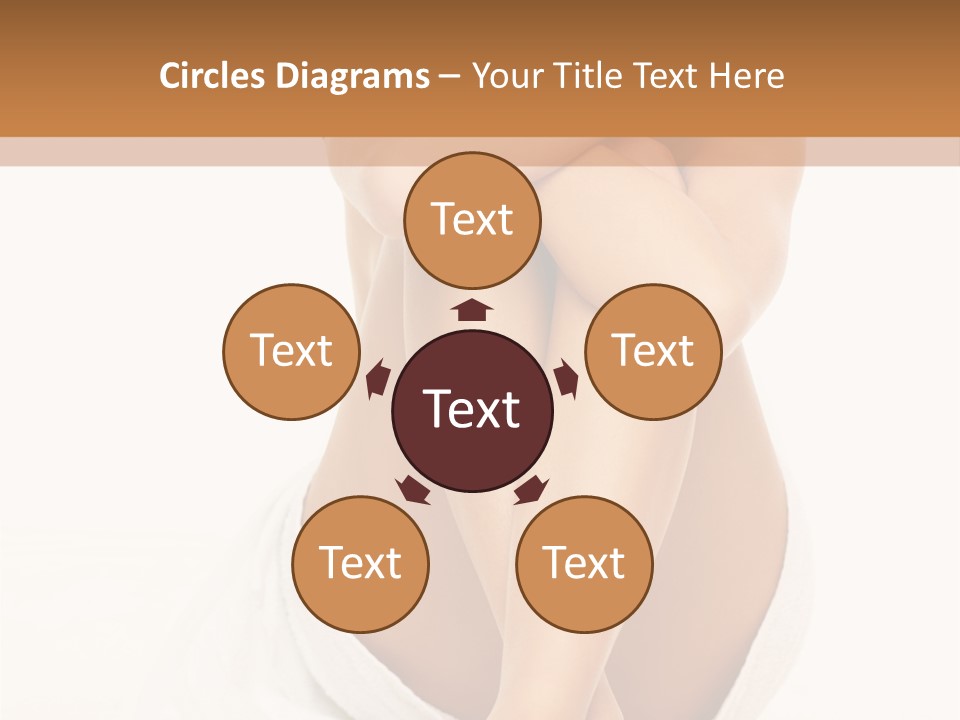 Portrait Of Beautiful Woman Before Spa Treatment PowerPoint Template