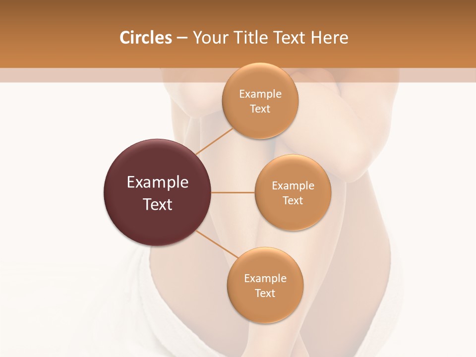 Portrait Of Beautiful Woman Before Spa Treatment PowerPoint Template