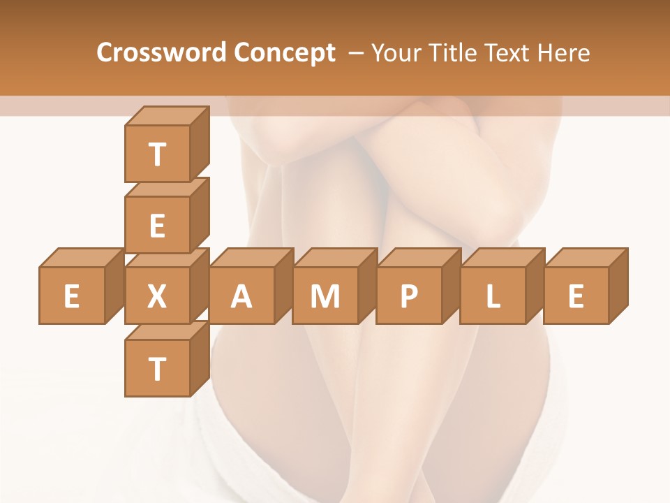 Portrait Of Beautiful Woman Before Spa Treatment PowerPoint Template