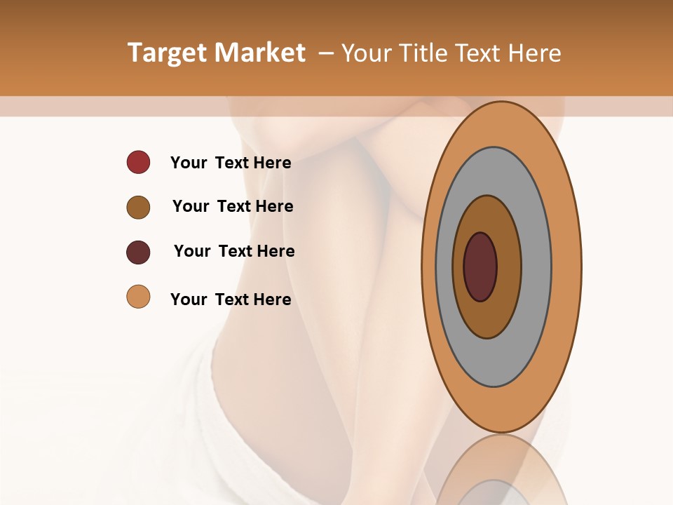 Portrait Of Beautiful Woman Before Spa Treatment PowerPoint Template