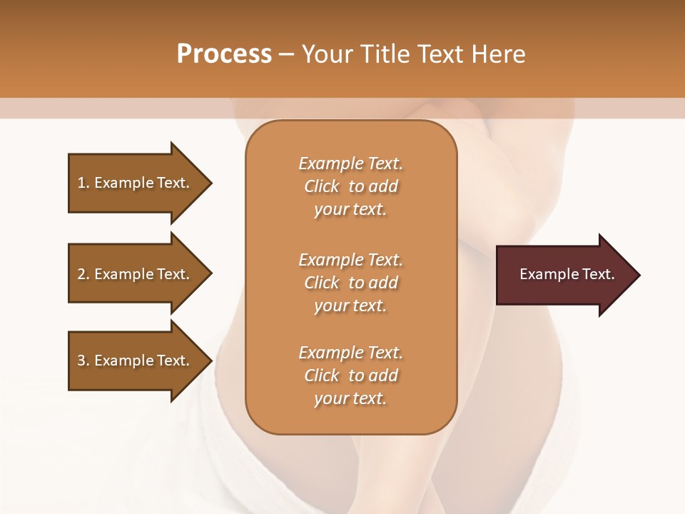 Portrait Of Beautiful Woman Before Spa Treatment PowerPoint Template