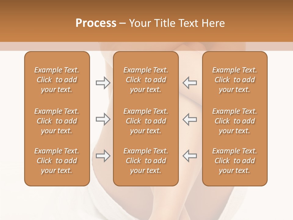 Portrait Of Beautiful Woman Before Spa Treatment PowerPoint Template