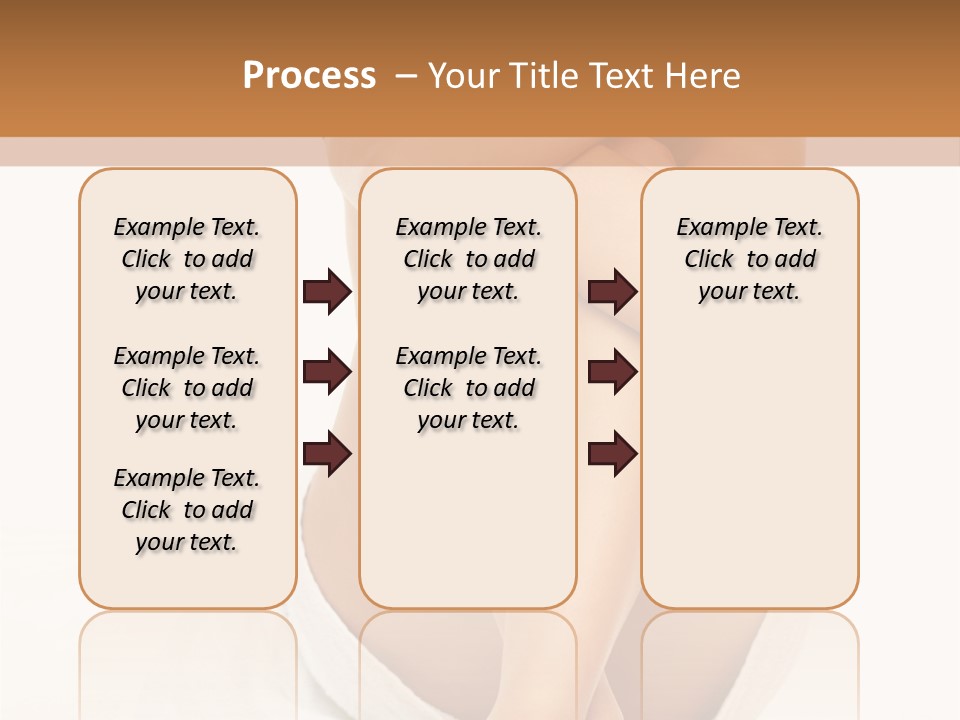 Portrait Of Beautiful Woman Before Spa Treatment PowerPoint Template