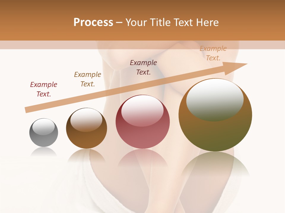 Portrait Of Beautiful Woman Before Spa Treatment PowerPoint Template