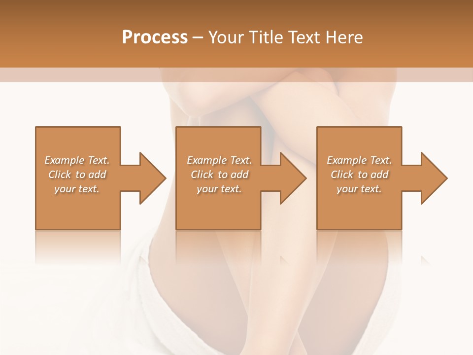 Portrait Of Beautiful Woman Before Spa Treatment PowerPoint Template