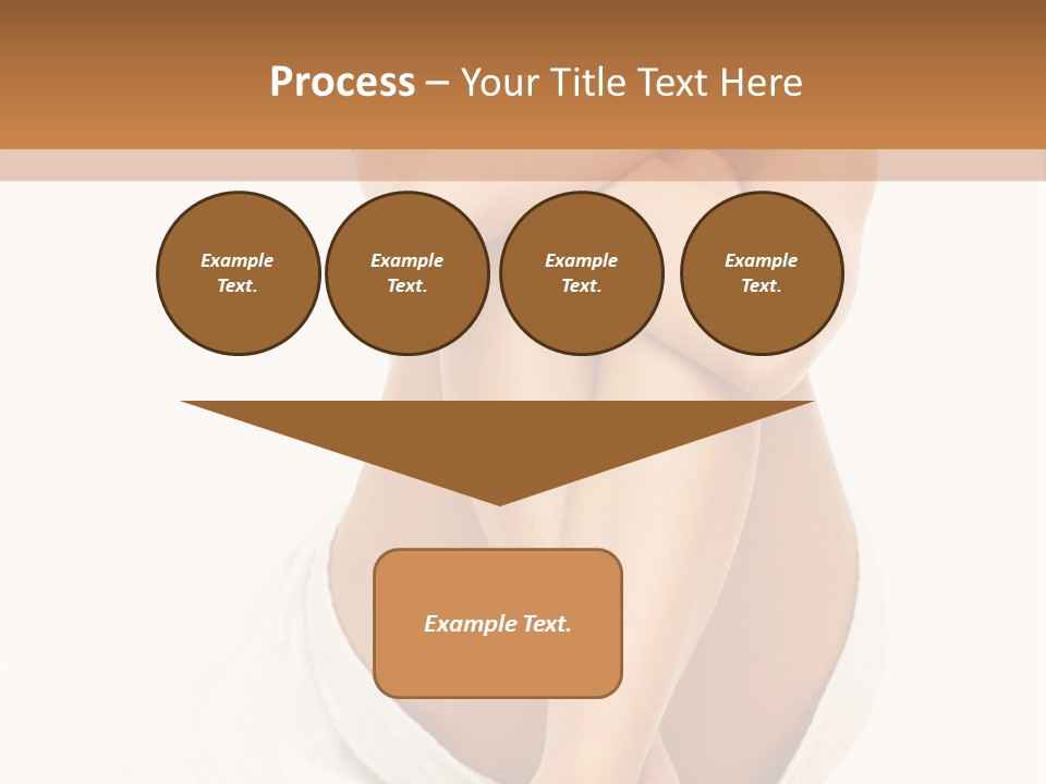 Portrait Of Beautiful Woman Before Spa Treatment PowerPoint Template