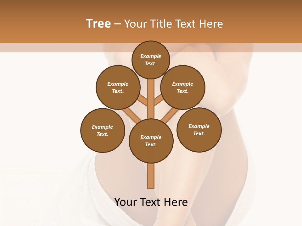 Portrait Of Beautiful Woman Before Spa Treatment PowerPoint Template