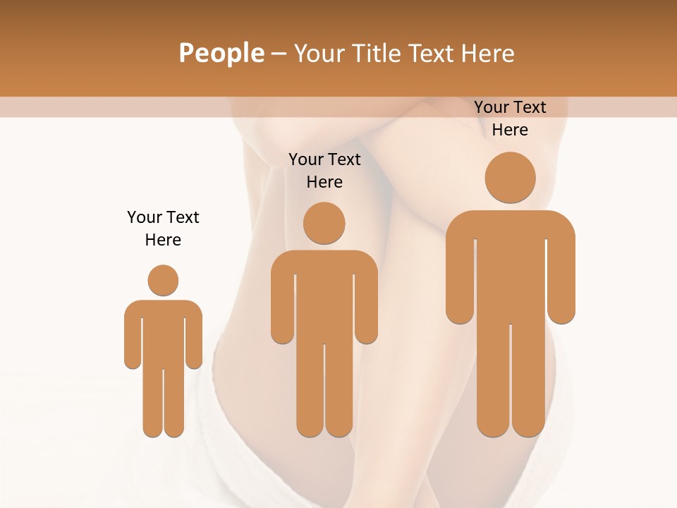 Portrait Of Beautiful Woman Before Spa Treatment PowerPoint Template