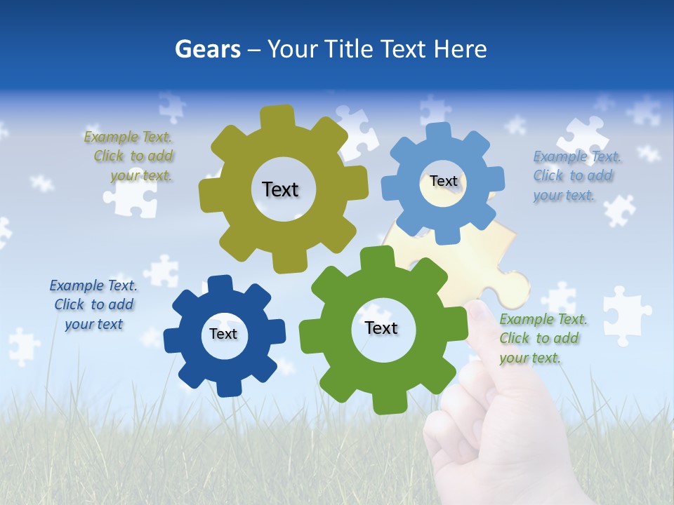 Tasty Dish From Sea Products PowerPoint Template