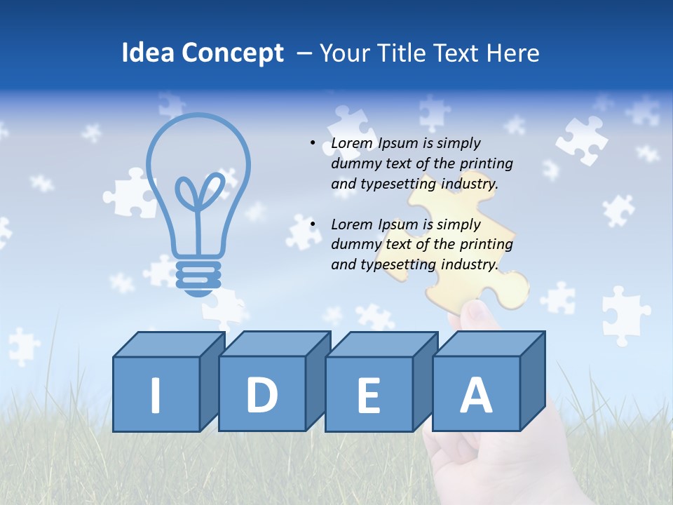 Tasty Dish From Sea Products PowerPoint Template