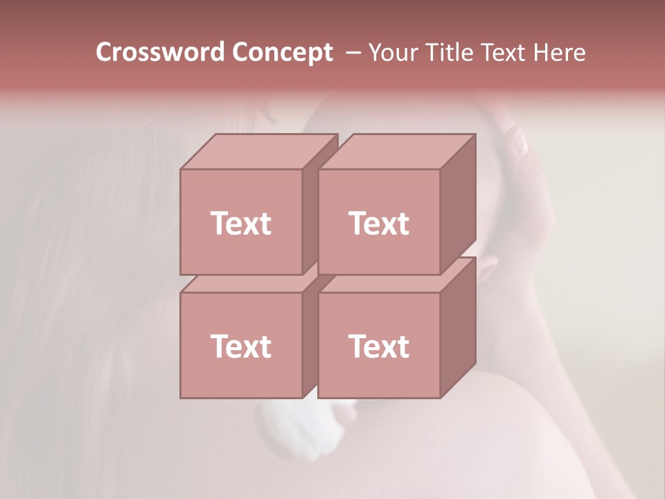 Mum Embraces The Small Son PowerPoint Template