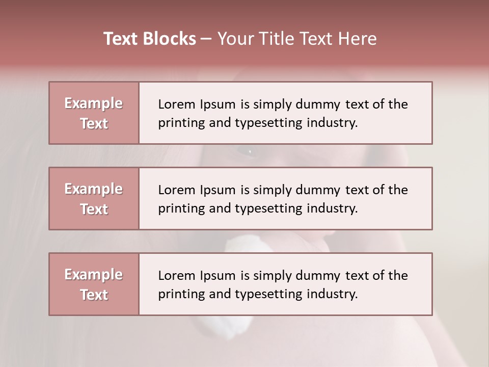 Mum Embraces The Small Son PowerPoint Template
