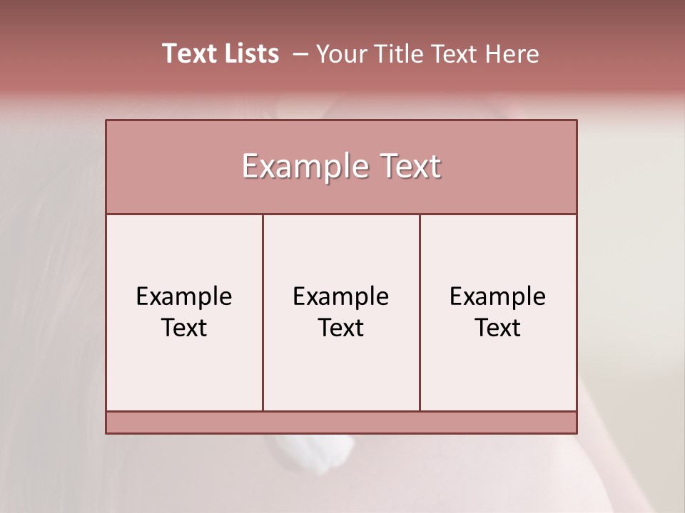 Mum Embraces The Small Son PowerPoint Template