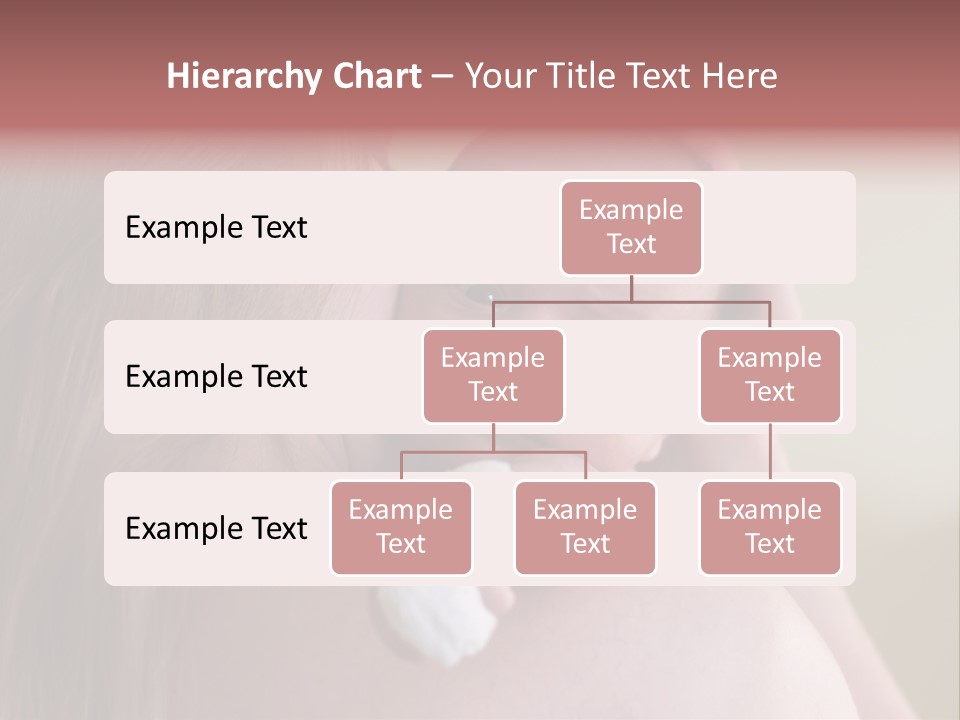 Mum Embraces The Small Son PowerPoint Template