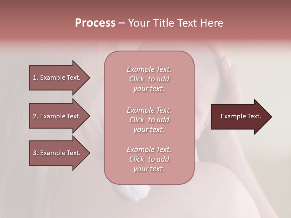 Mum Embraces The Small Son PowerPoint Template