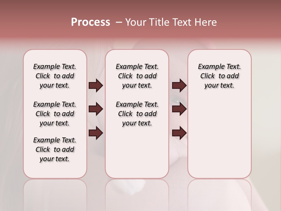 Mum Embraces The Small Son PowerPoint Template