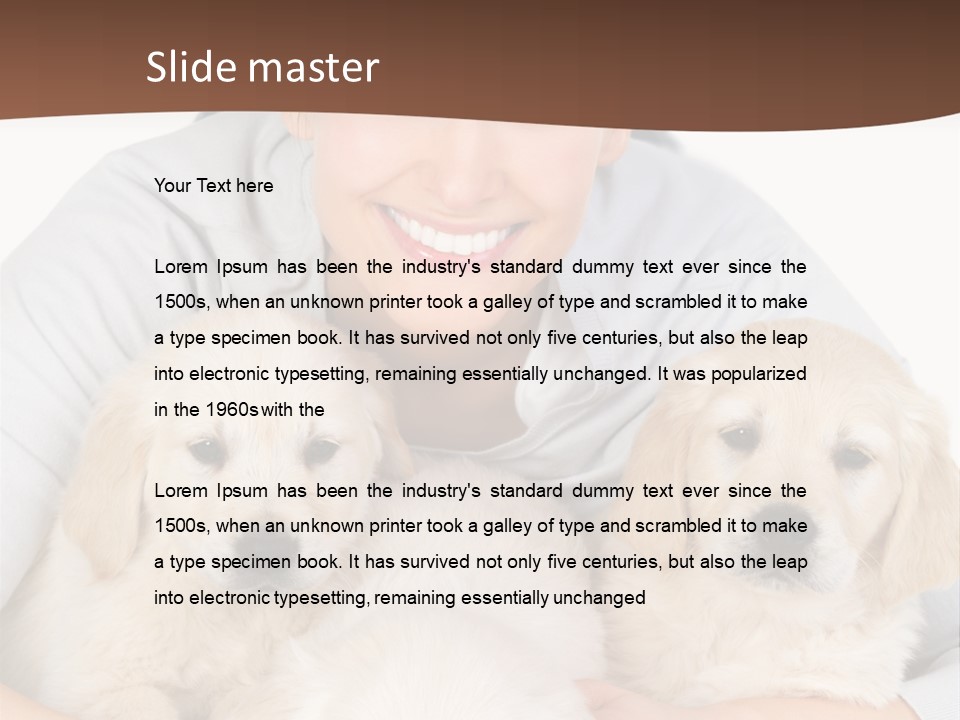 Catching The Yoga Balance PowerPoint Template