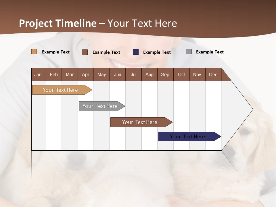 Catching The Yoga Balance PowerPoint Template