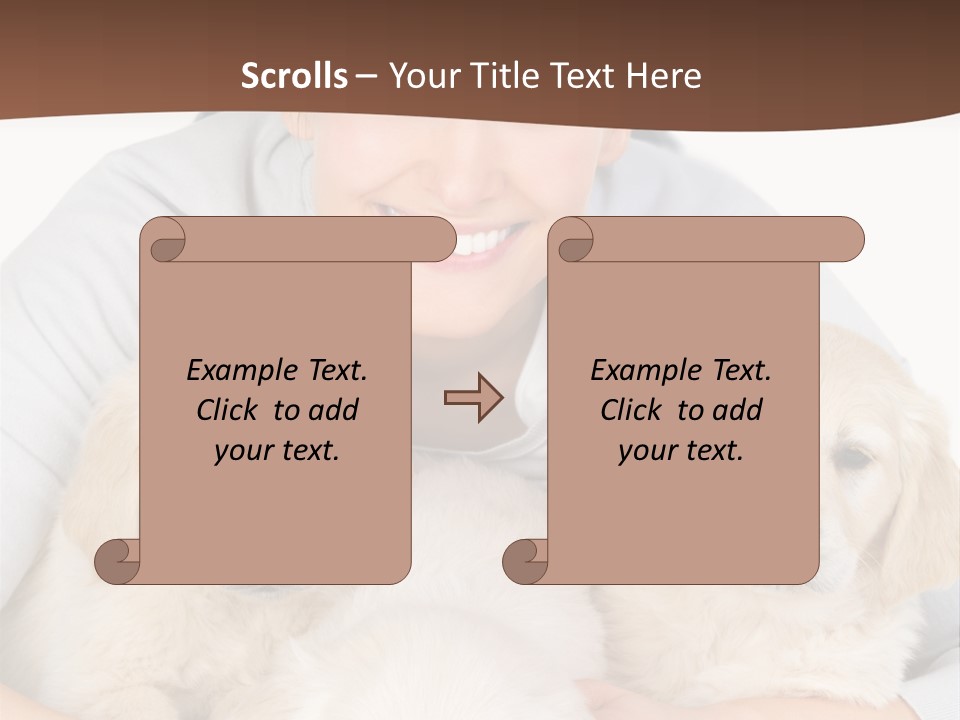 Catching The Yoga Balance PowerPoint Template