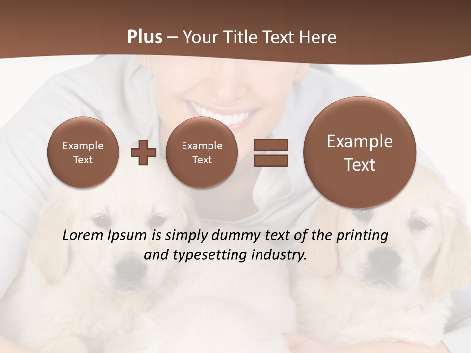 Catching The Yoga Balance PowerPoint Template