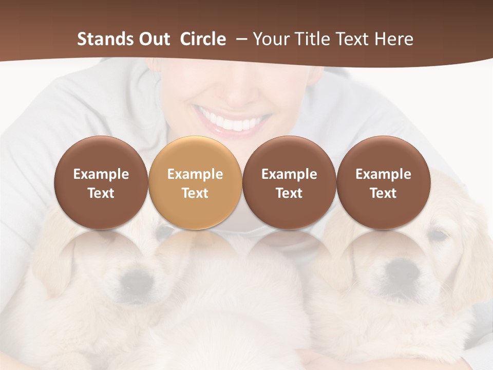 Catching The Yoga Balance PowerPoint Template