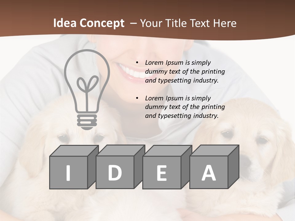 Catching The Yoga Balance PowerPoint Template