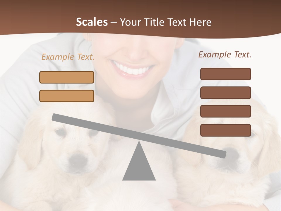 Catching The Yoga Balance PowerPoint Template