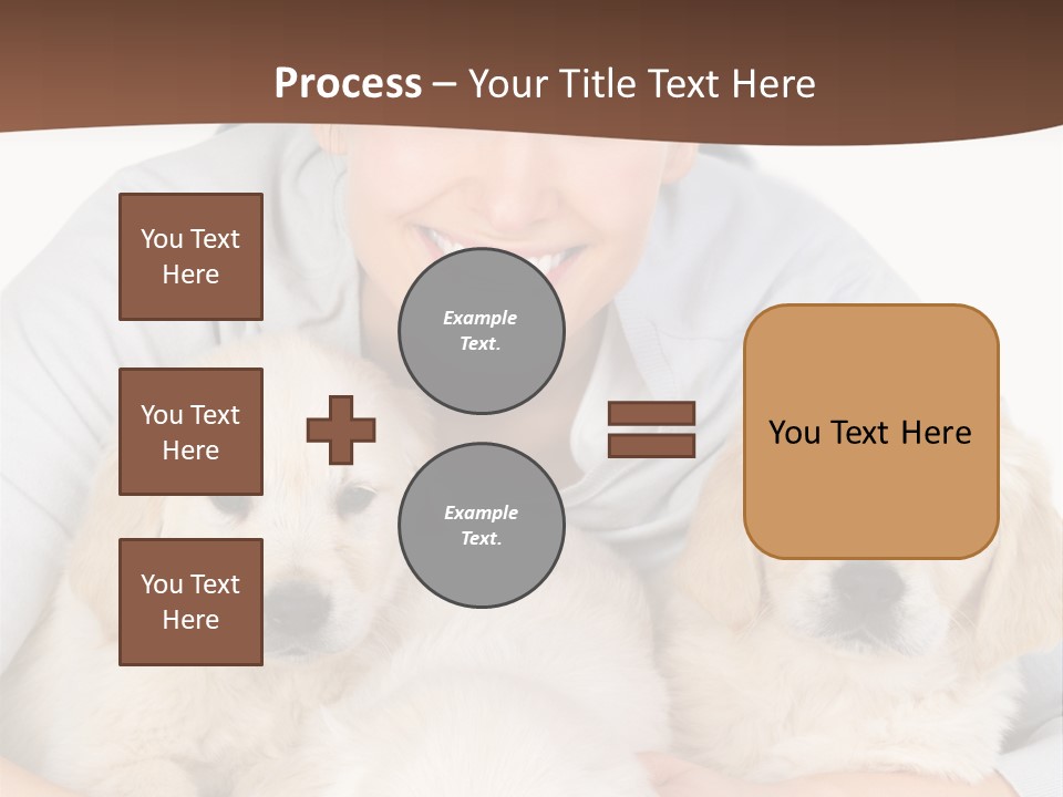 Catching The Yoga Balance PowerPoint Template