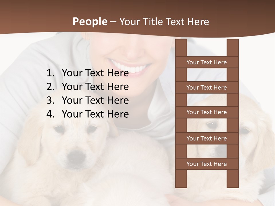 Catching The Yoga Balance PowerPoint Template