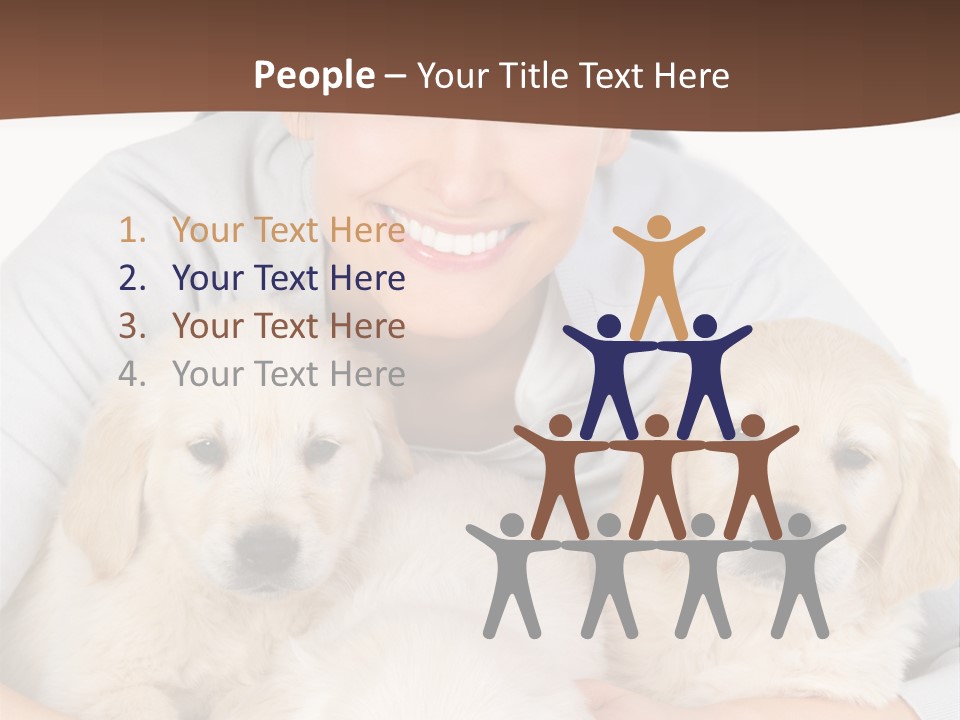 Catching The Yoga Balance PowerPoint Template