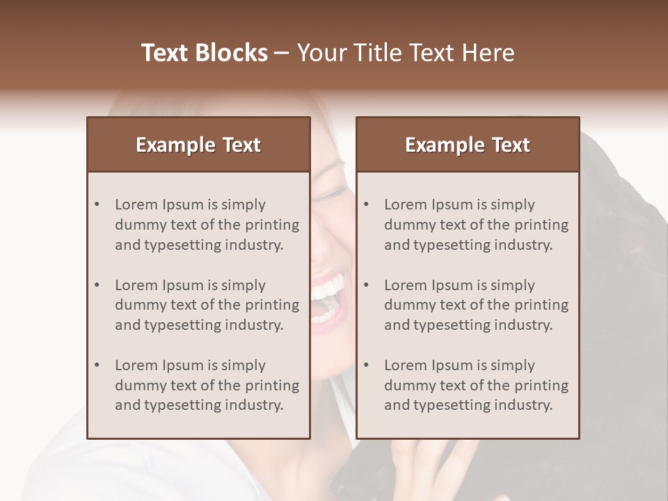A Woman Kissing A Dog With Her Mouth Open PowerPoint Template